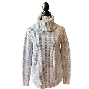 L.L. Bean Gray Cowl Neck Sweater